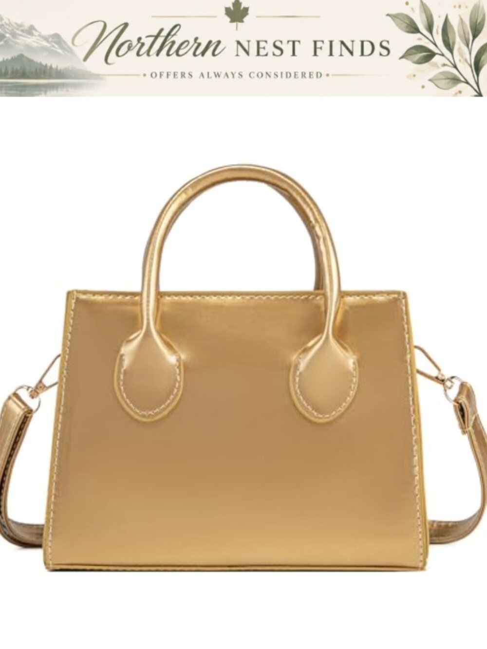 Patent Leather Clutch Purse Mini Shoulder Bag Evening Handbag